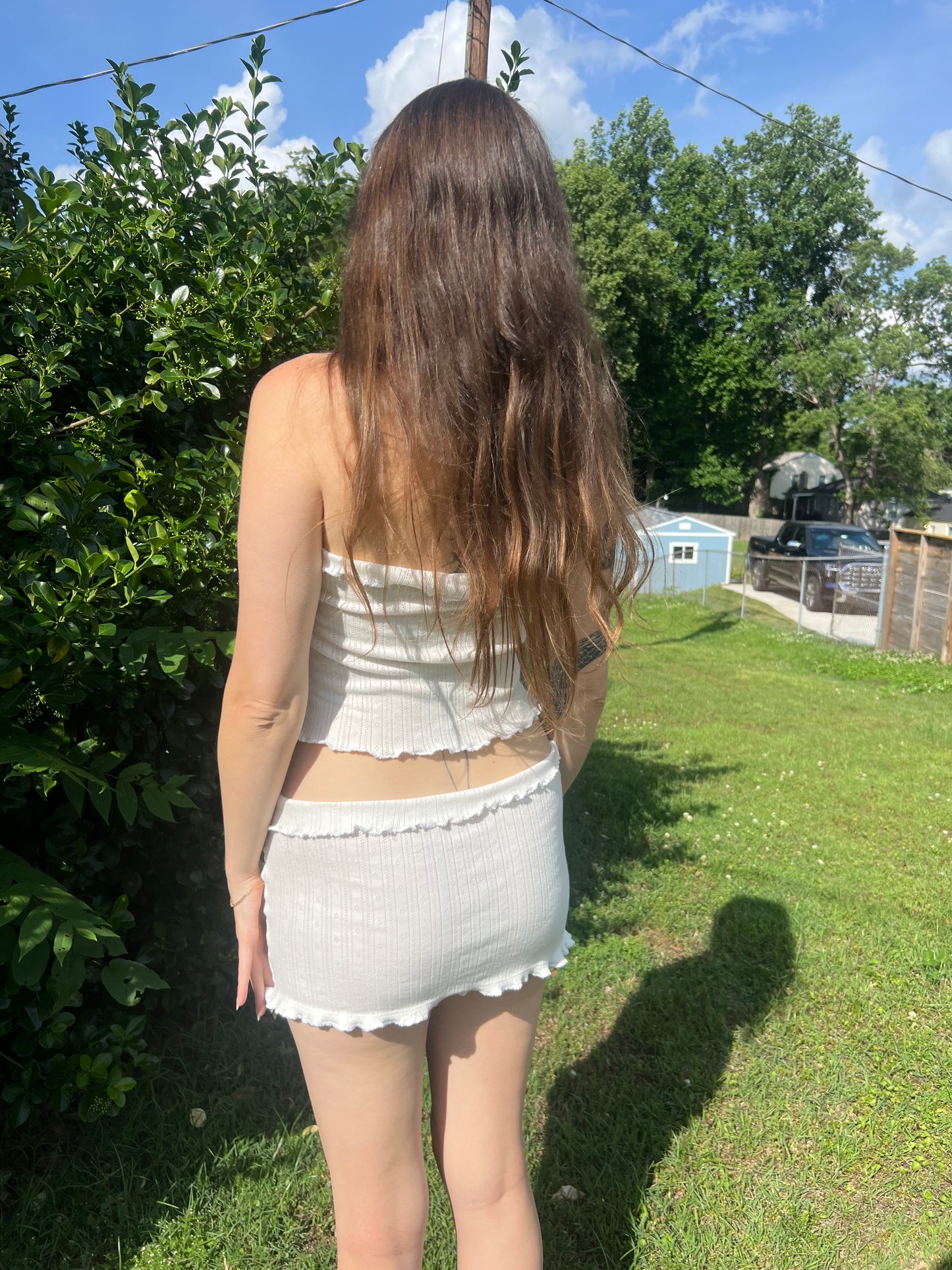blanca pointelle set