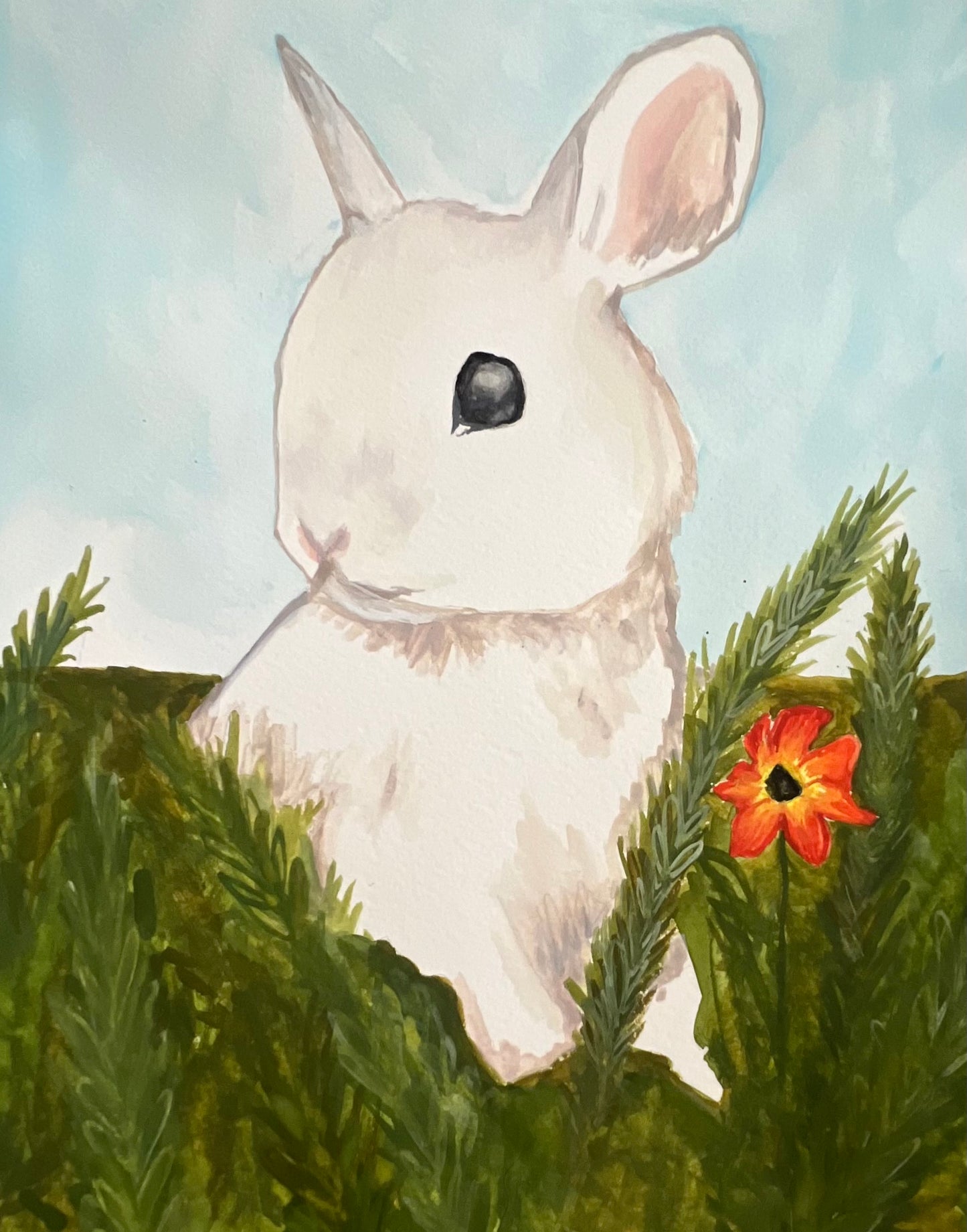 thump watercolor