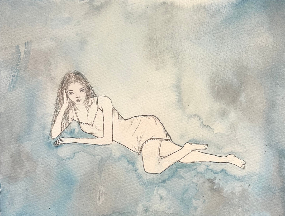 between dreams- blue grey