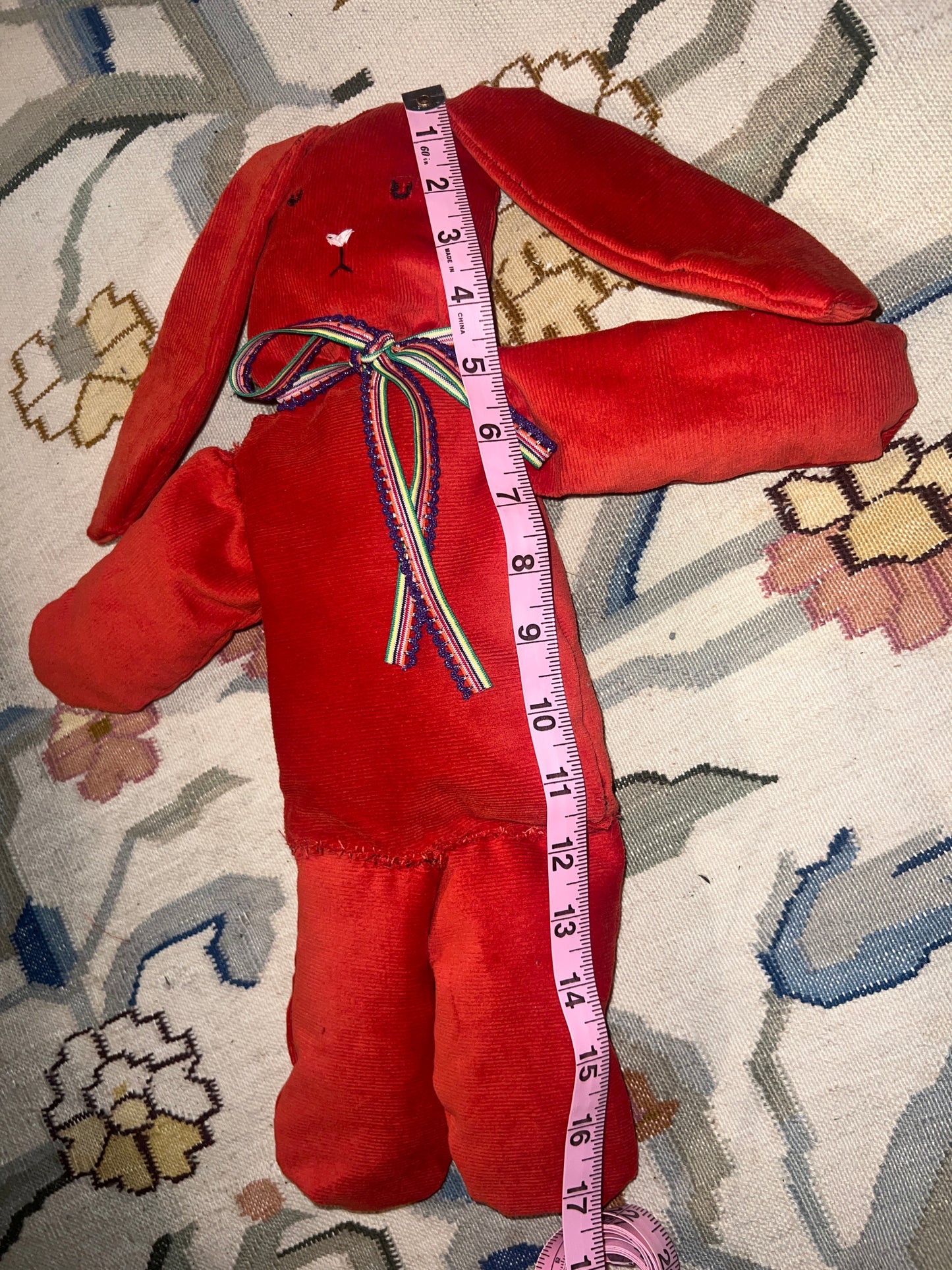 corduroy plush rabbit 