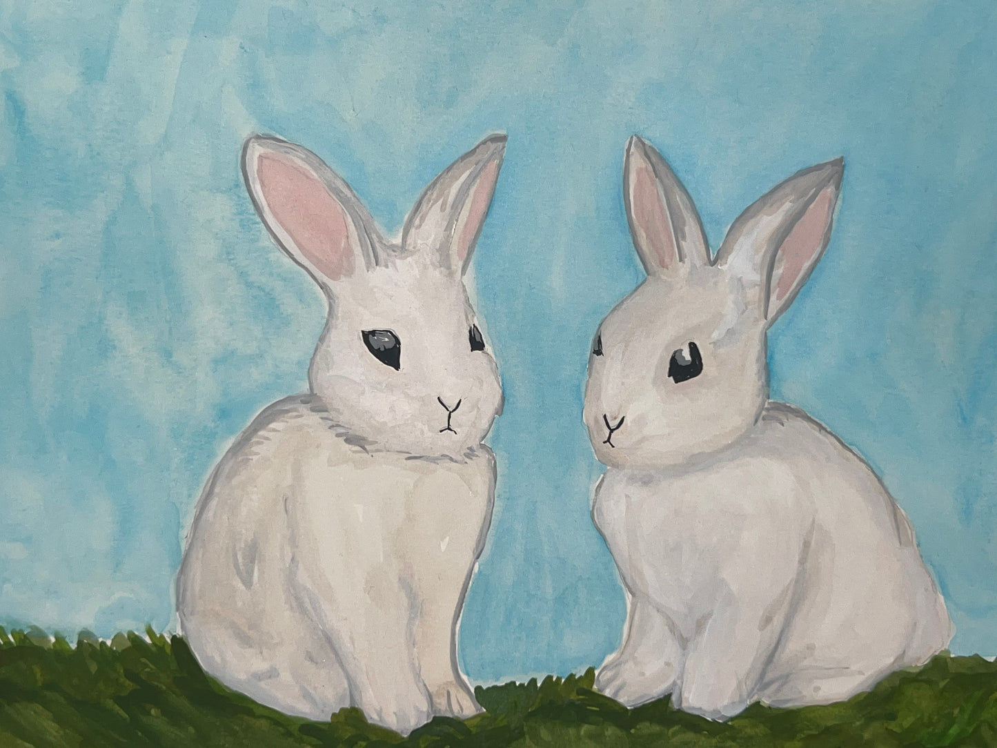rabbit friends