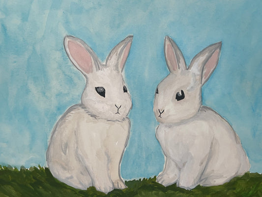 rabbit friends