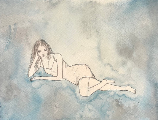 between dreams- blue grey