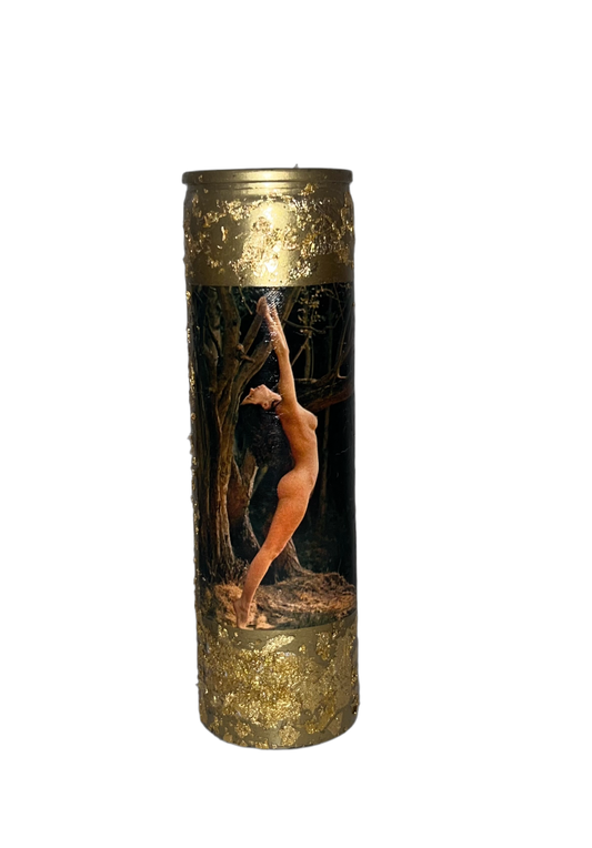 stretch with me candle